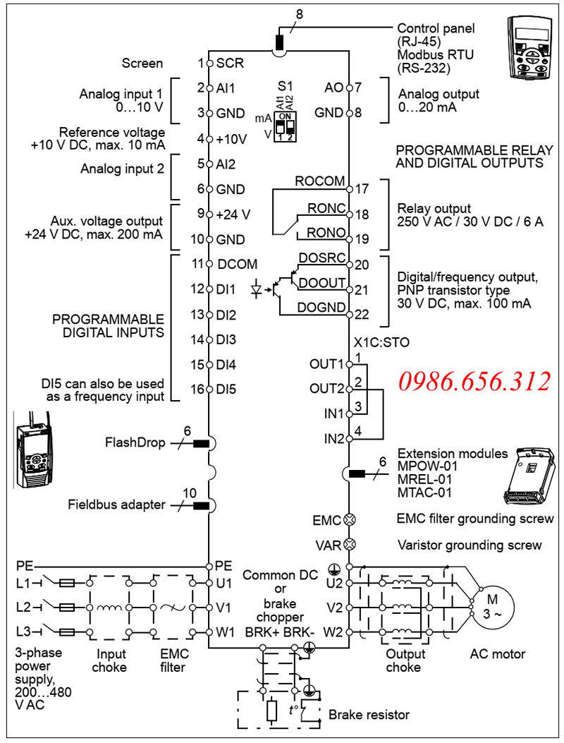 ACS355-03E-03A3-4