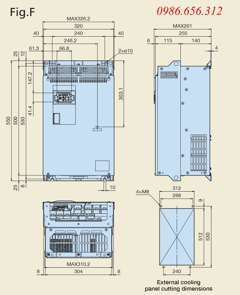 biến tần FRN0091F2E-4G