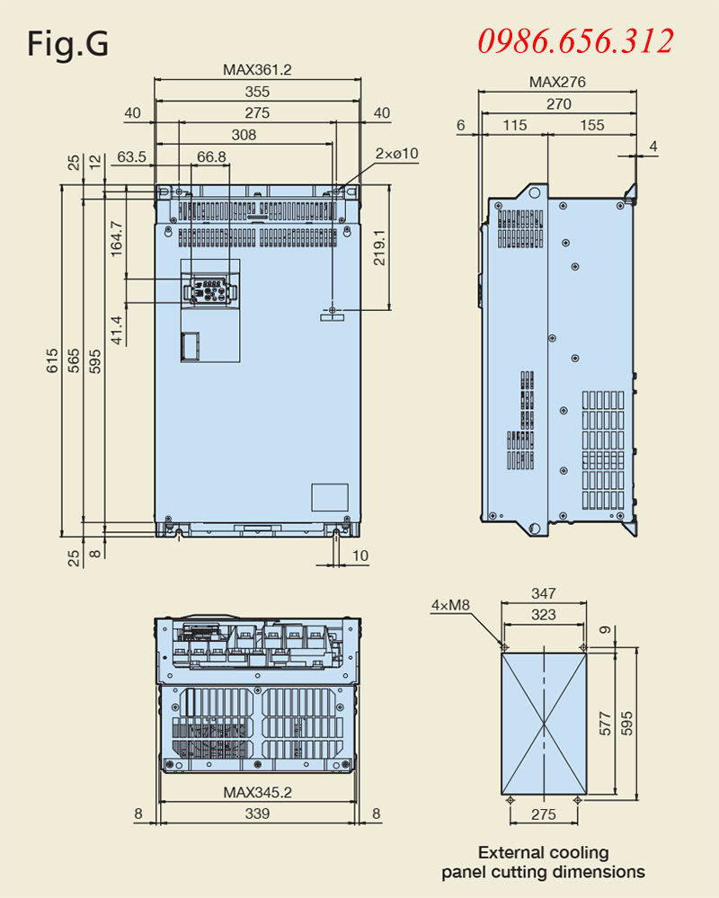 biến tần FRN0112F2E-4G