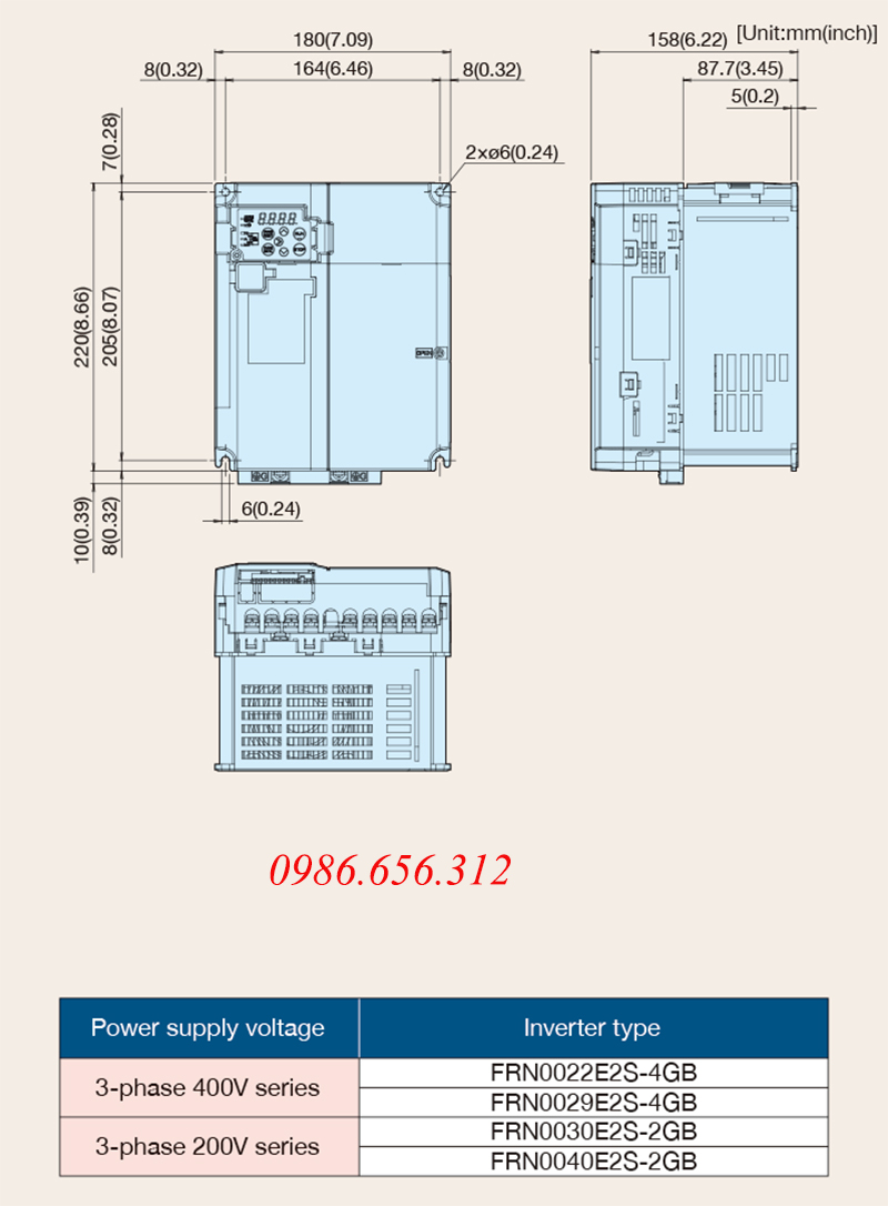 Biến tần FRN0029E2S-4GB