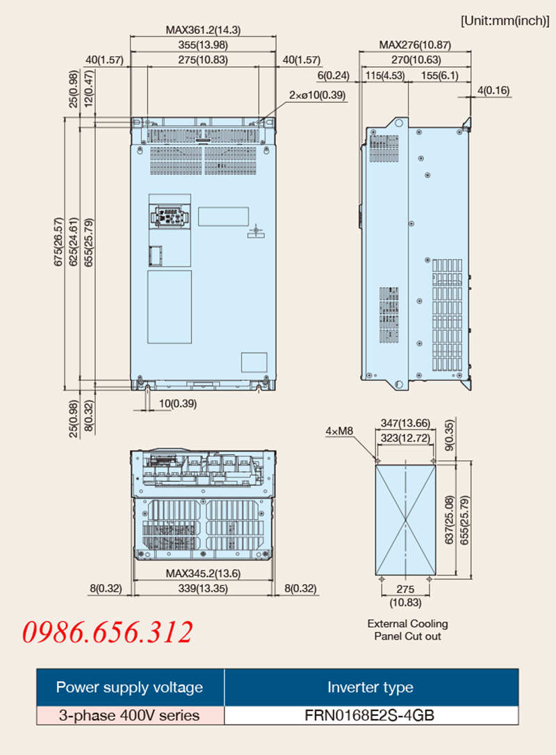 biến tần FRN0168E2S-4GB