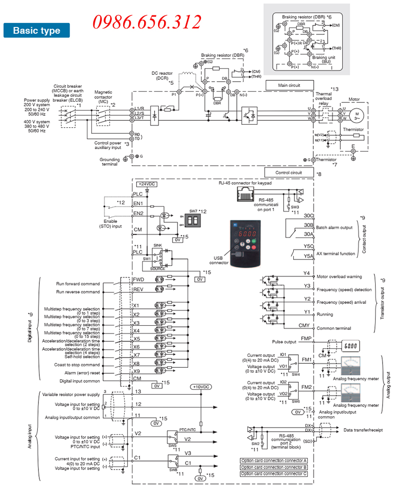 biến tần FRN0216G2S-4G
