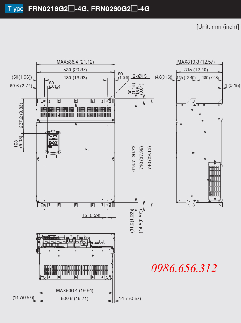 biến tần FRN0216G2S-4G