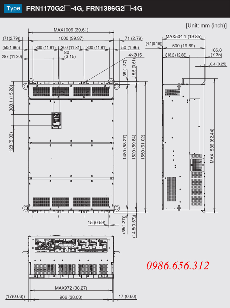 biến tần FRN1386G2S-4G
