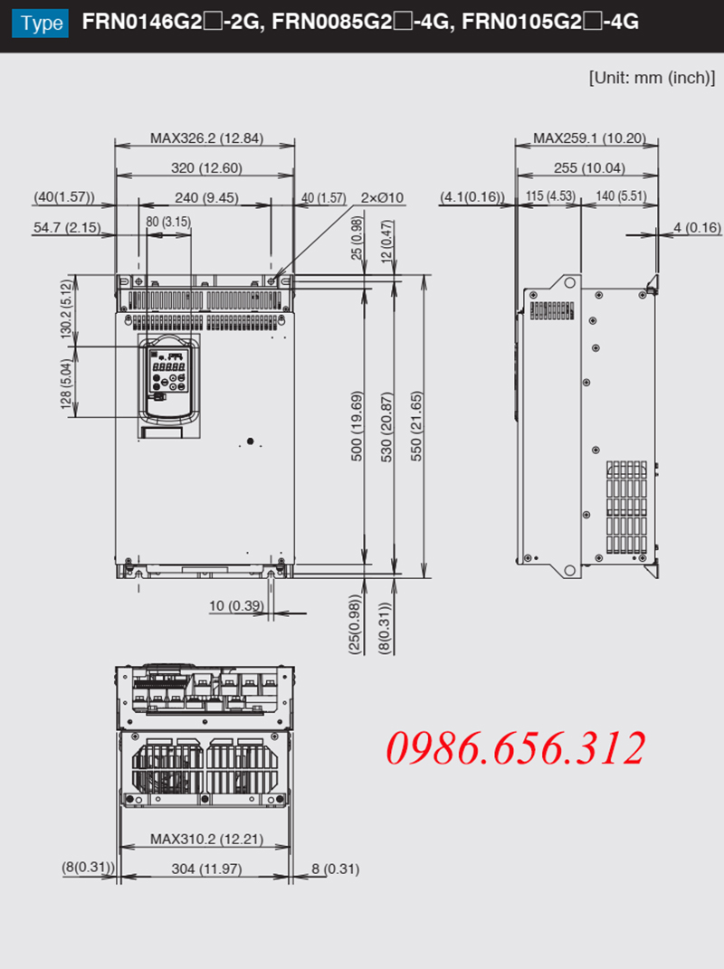 biến tần FRN0085G2S-4G