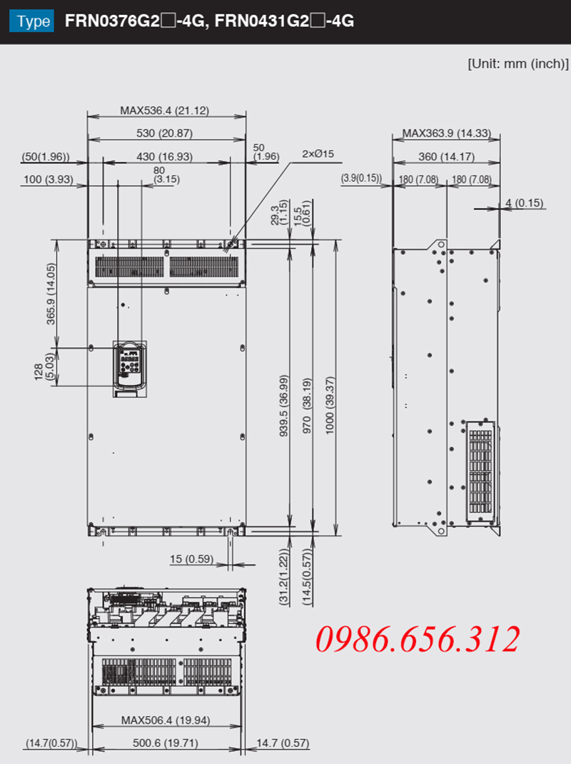 biến tần FRN0376G2S-4G